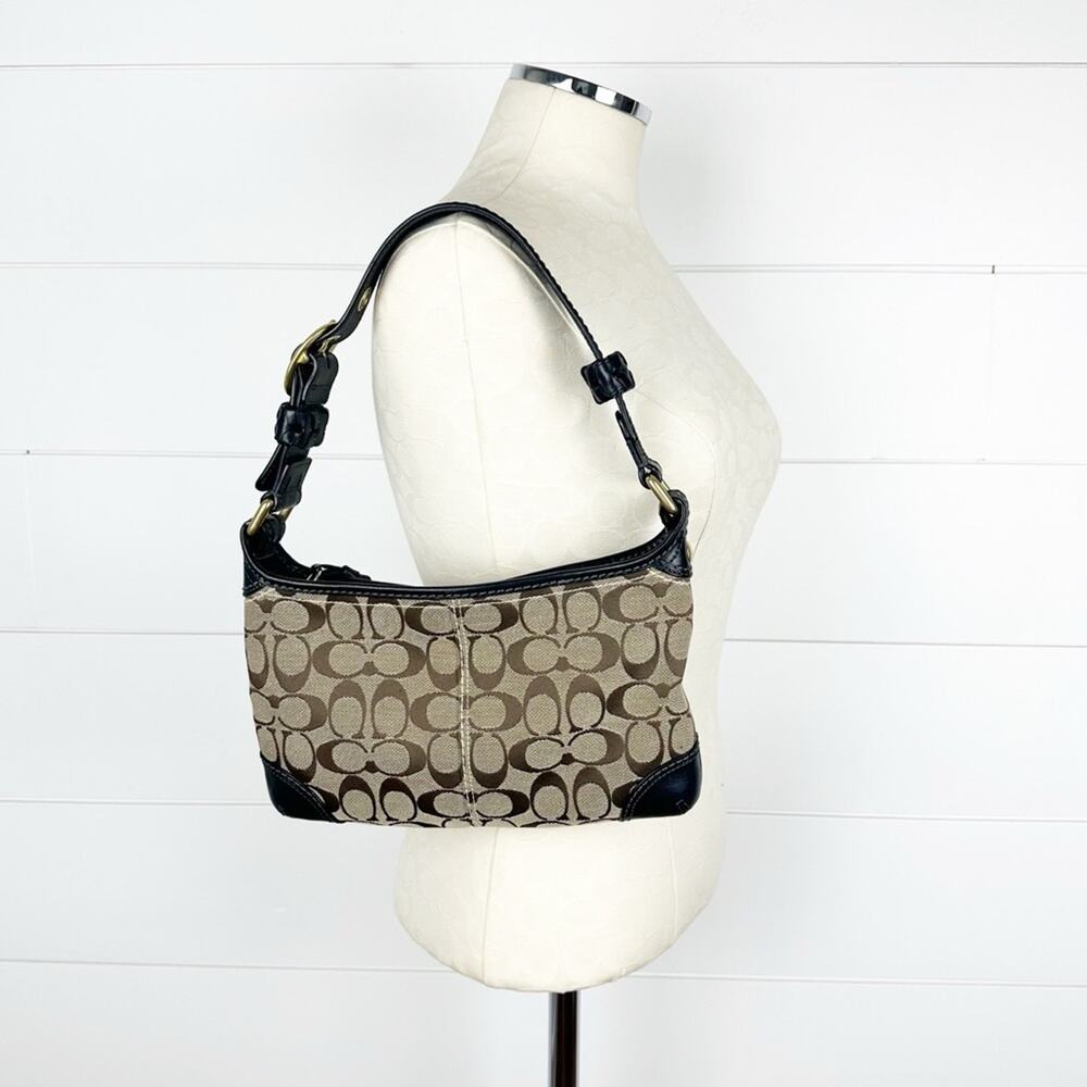 Coach Y2K Bleeker Signature C Logo Small Shoulder Bag